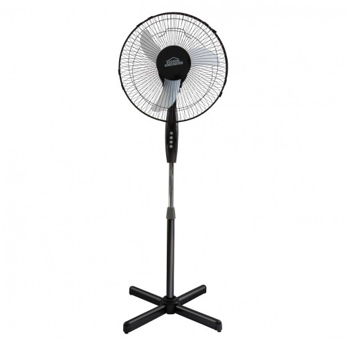 Ventilador Pedestal Negro 16P Cjax 1 Hecrsf-16Bin