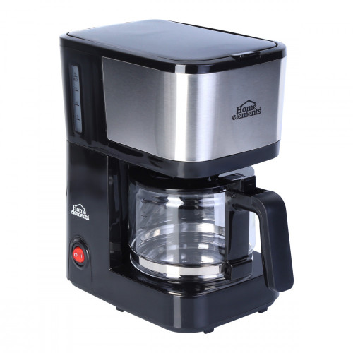 Cafetera 6 Tazas Negra V/Vidrio Hecm9420Ss